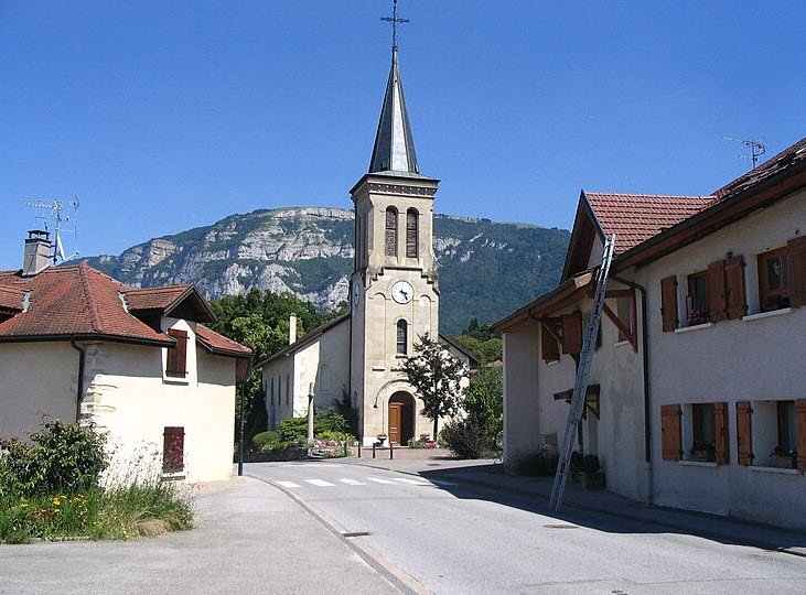 Church Compesières, Switzerland